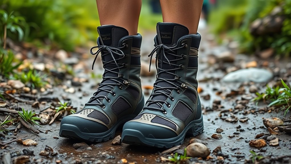 comfort waterproofing traction durability