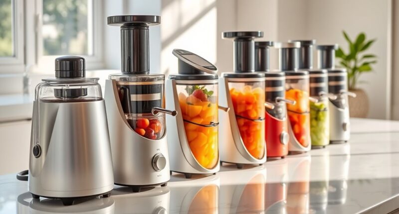 easy to clean juicers list