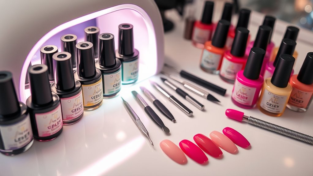 essential gel nail kit features