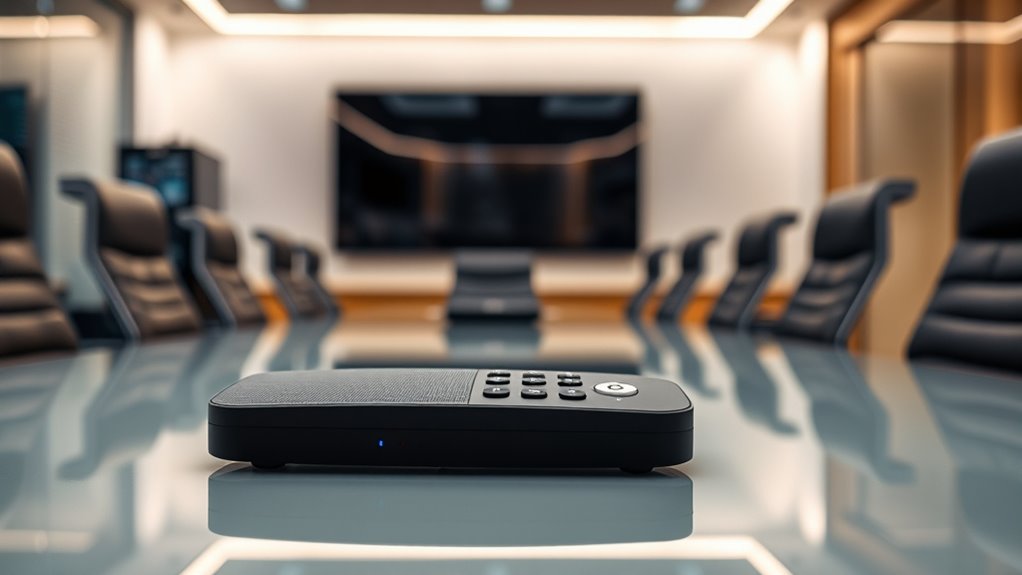 key conference speakerphone features