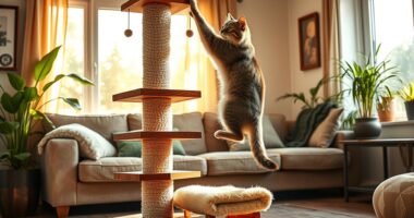 large cat scratching posts