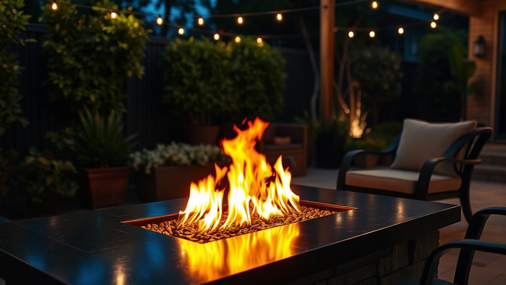 outdoor propane fire pit considerations