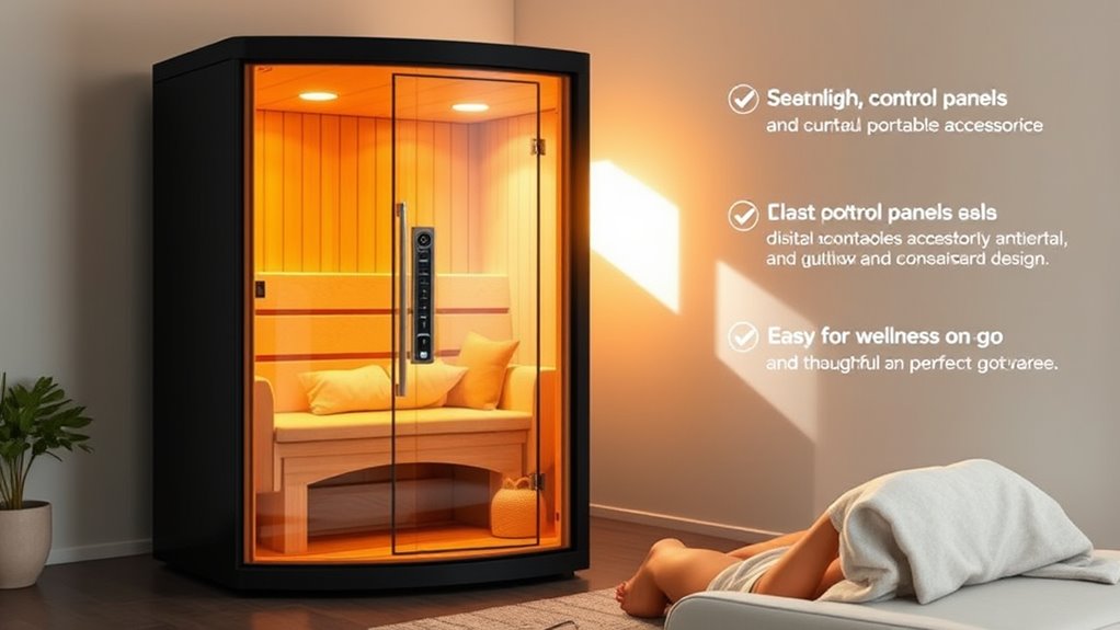 portable sauna selection considerations