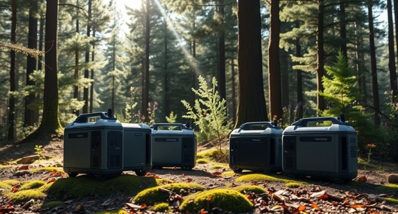 quiet camping generator options