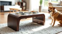 stylish elevated dog bowls