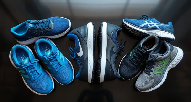 supportive flat foot running shoes