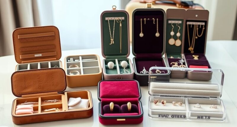 top 15 travel jewelry organizers