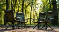 top heavy duty camping chairs