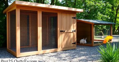 top outdoor rabbit hutches