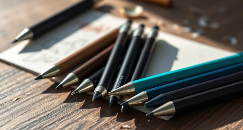 top sketching mechanical pencils