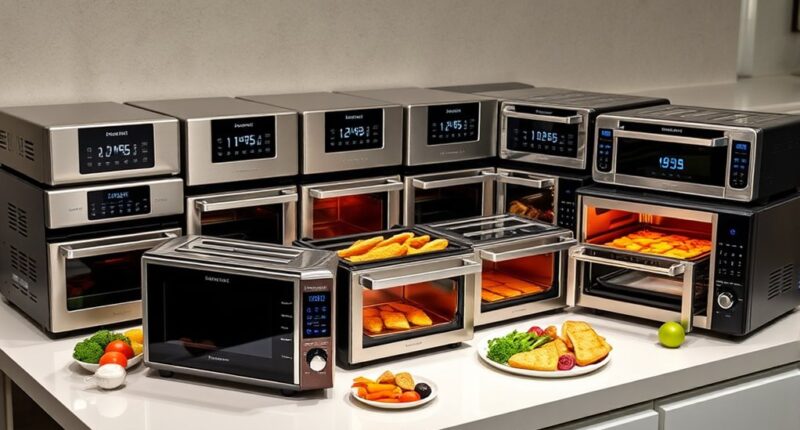 top toaster oven air fryers