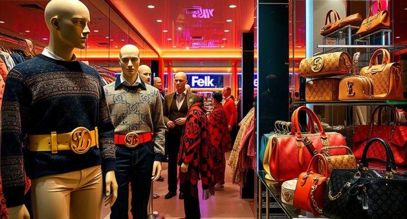 2000s logo and luxury