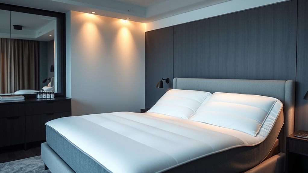 adjustable lumbar features comfort