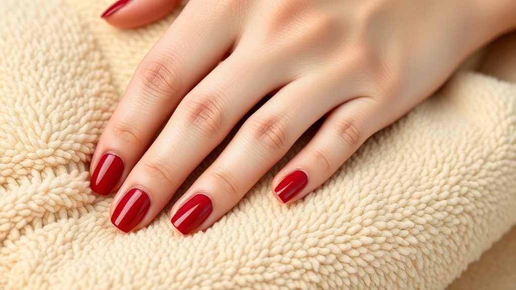 at home manicure nail care