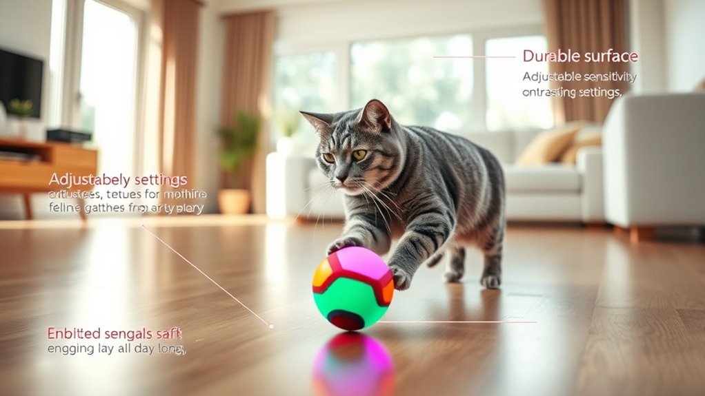cat toy safety features