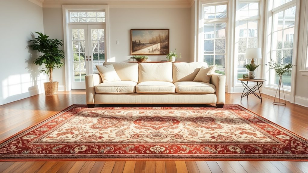 choose rug size wisely