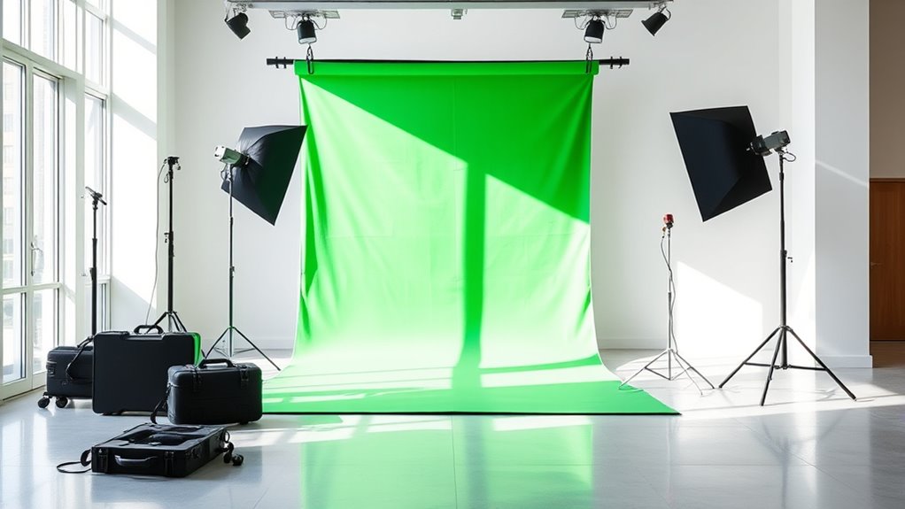 choosing portable green screen kits