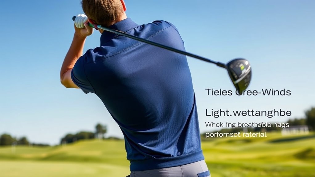 choosing quality moisture wicking golf polos