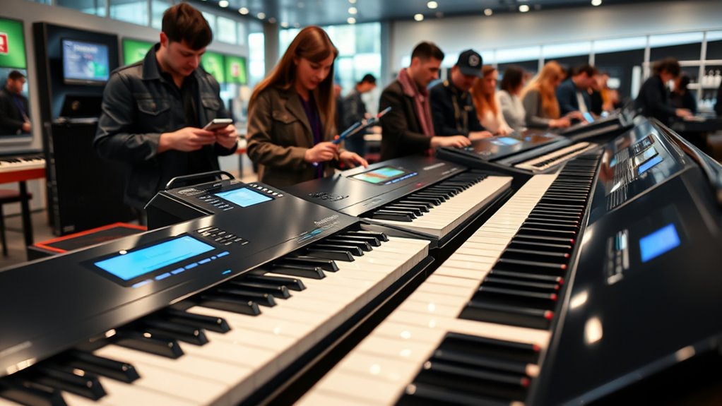 choosing realistic digital pianos