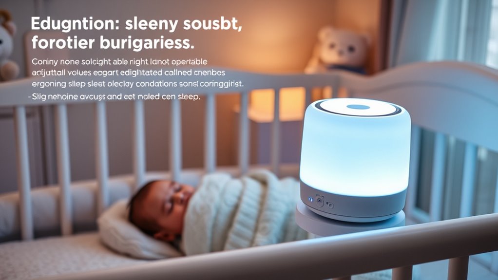 choosing safe baby sound machines