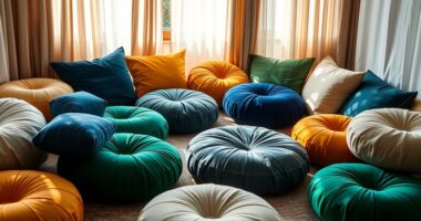 comfortable floor seating options