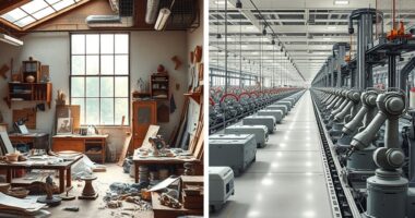craftsmanship versus mass production