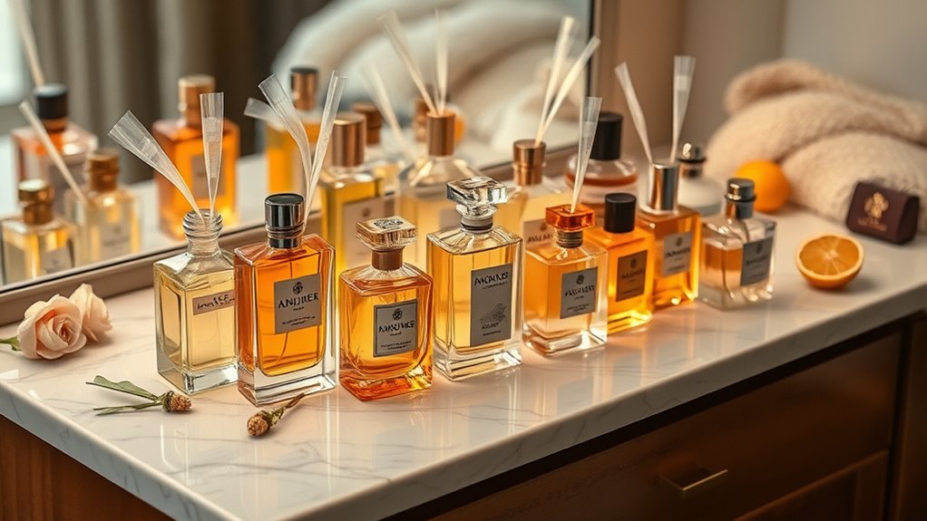 create personalized layered fragrances