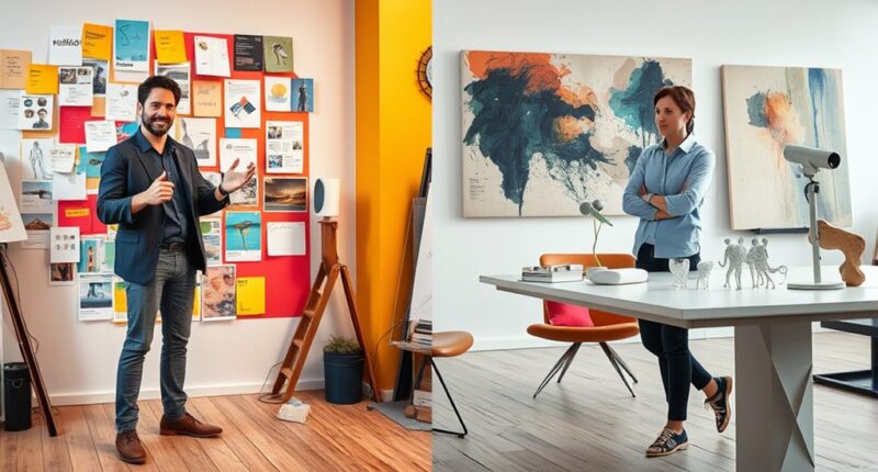 creative vision versus artistic oversight