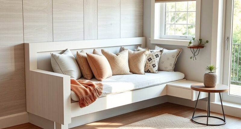 custom diy daybed nook