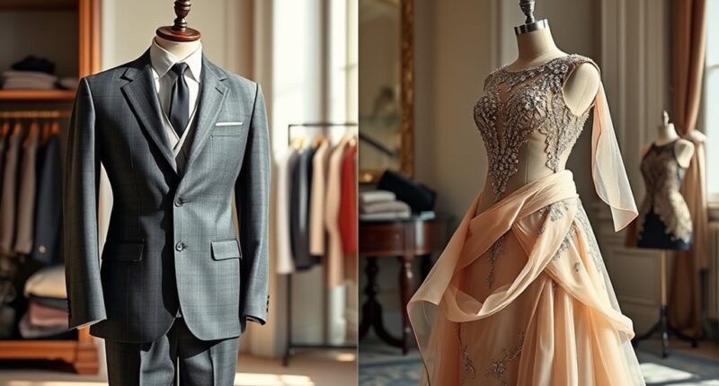 custom fit versus luxury tailoring