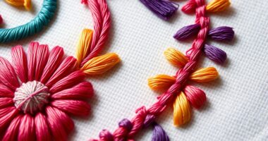 detailed hand stitching methods