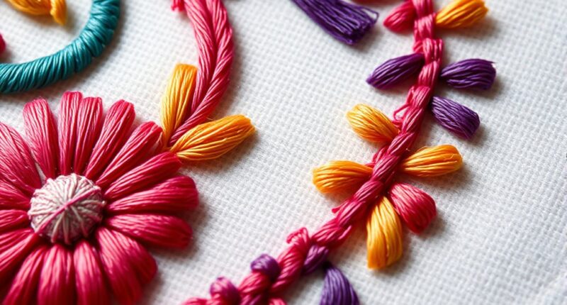 detailed hand stitching methods