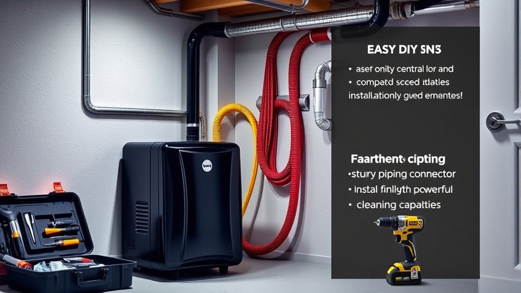 diy central vacuum considerations