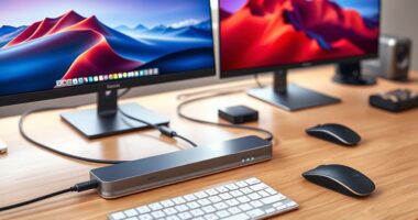 dual 4k usb c docks