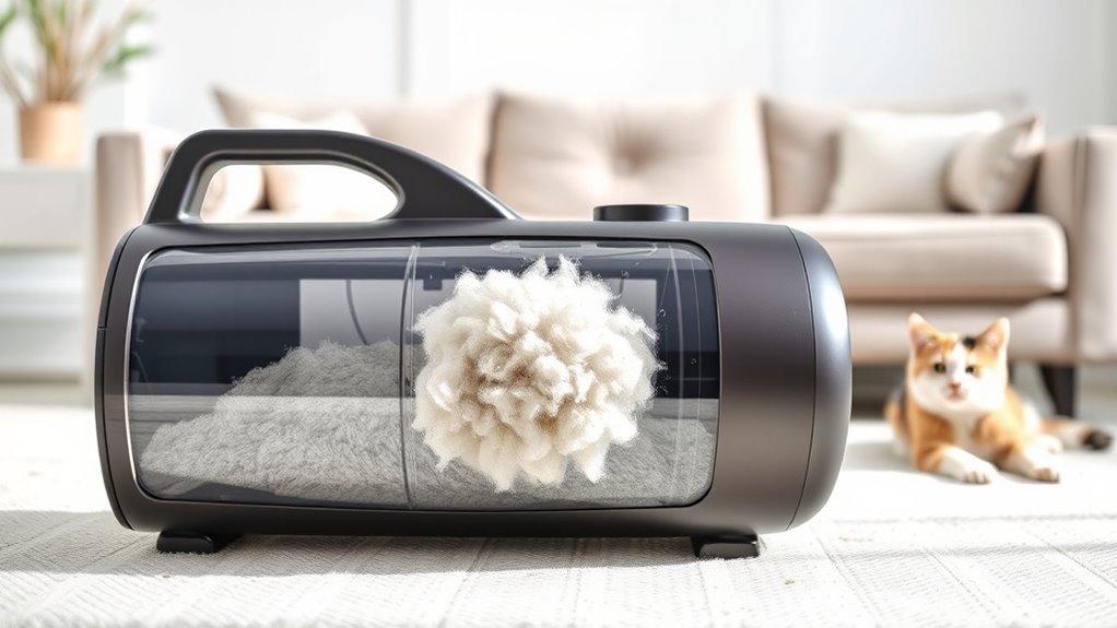 effective pet hair removal