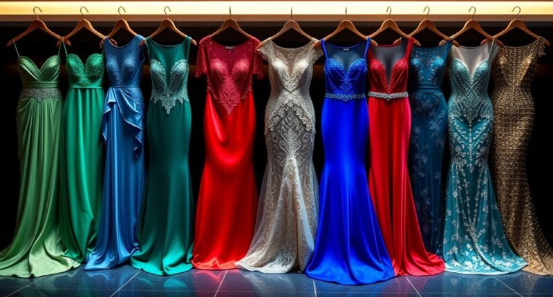 elegant designer gown choices