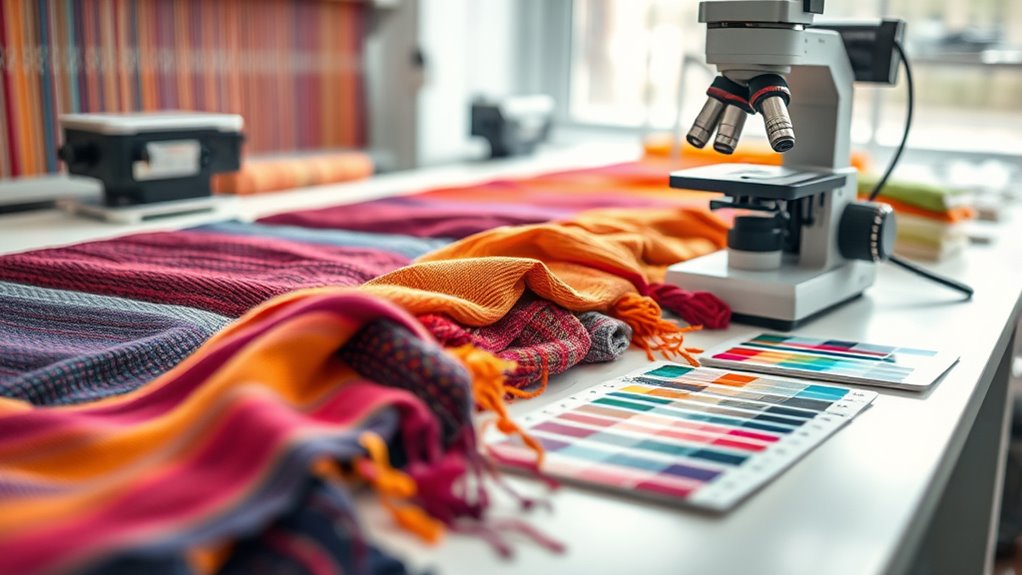 fabric testing and dye chemistry