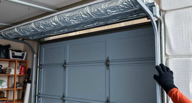 garage door insulation options