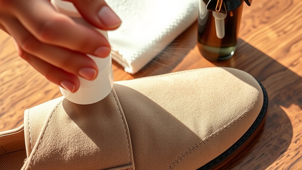 gentle suede stain protection