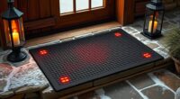 heated outdoor entry mats