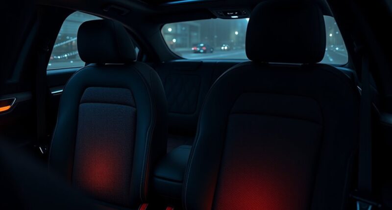 heated seat cushions auto shutoff