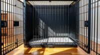heavy duty crate with divider