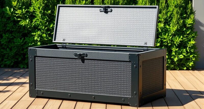 heavy duty outdoor deck boxes