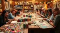 host a creative craft evening
