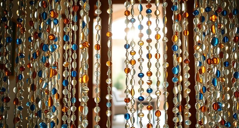 ideal locations for beaded curtains