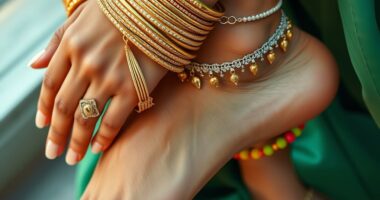 jewelry for ankle wrist