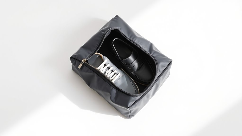 key travel shoe bag features