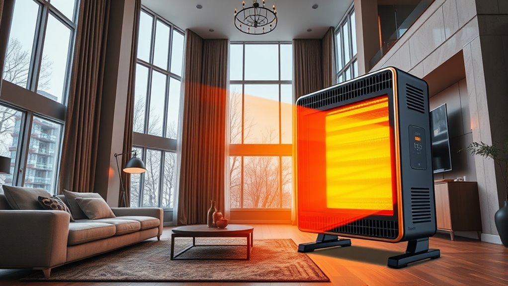 large room heating considerations