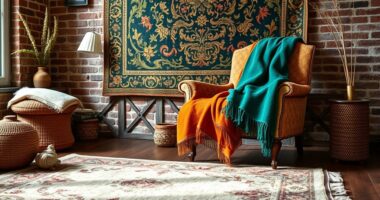 layered textile decor ideas