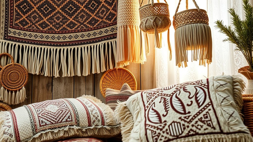 layered textures and patterns